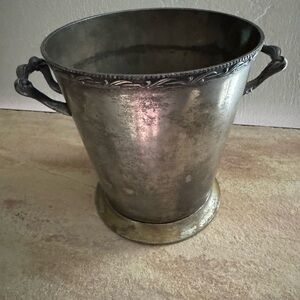 Vintage Silver Ice Bucket
